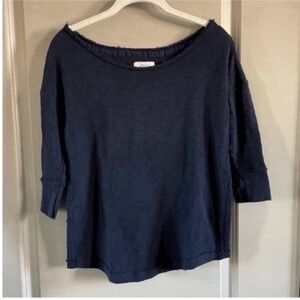 Aerie - navy sweatshirt. Worn once.